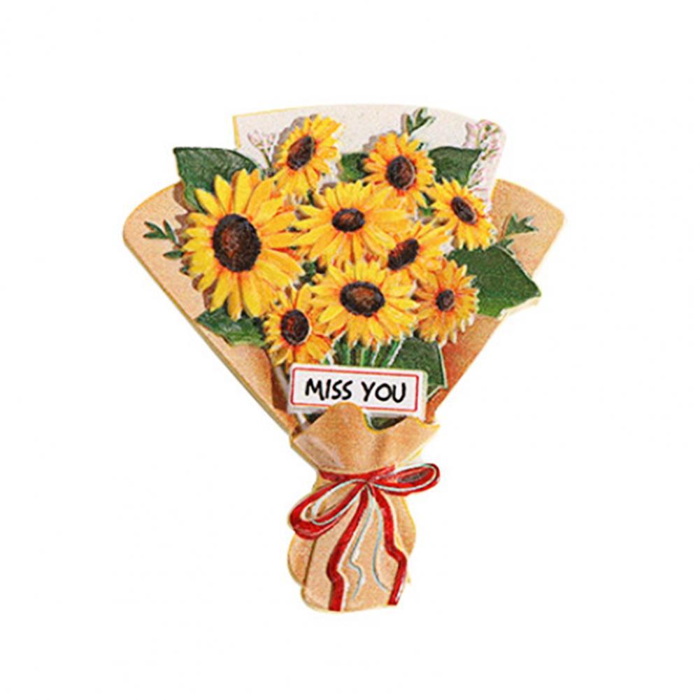 Fridge Sticker 3D Simulation Resin Refrigerator Magnets Sticker for Home