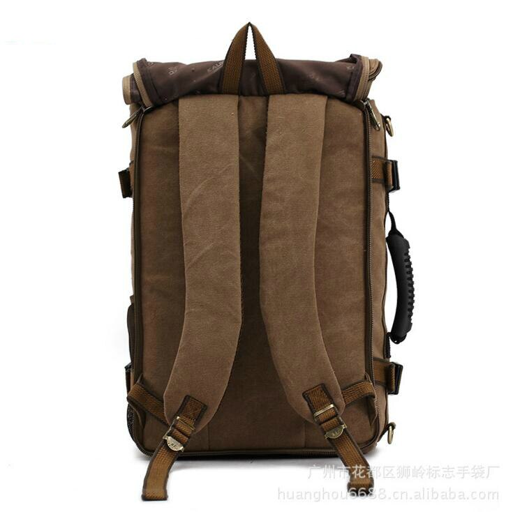 X-Online 032717 man mochila de lona para hombre bolsa de viaje