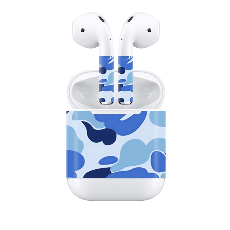 Funda protectora para Apple Airpods, decoración de pegatinas bricolaje