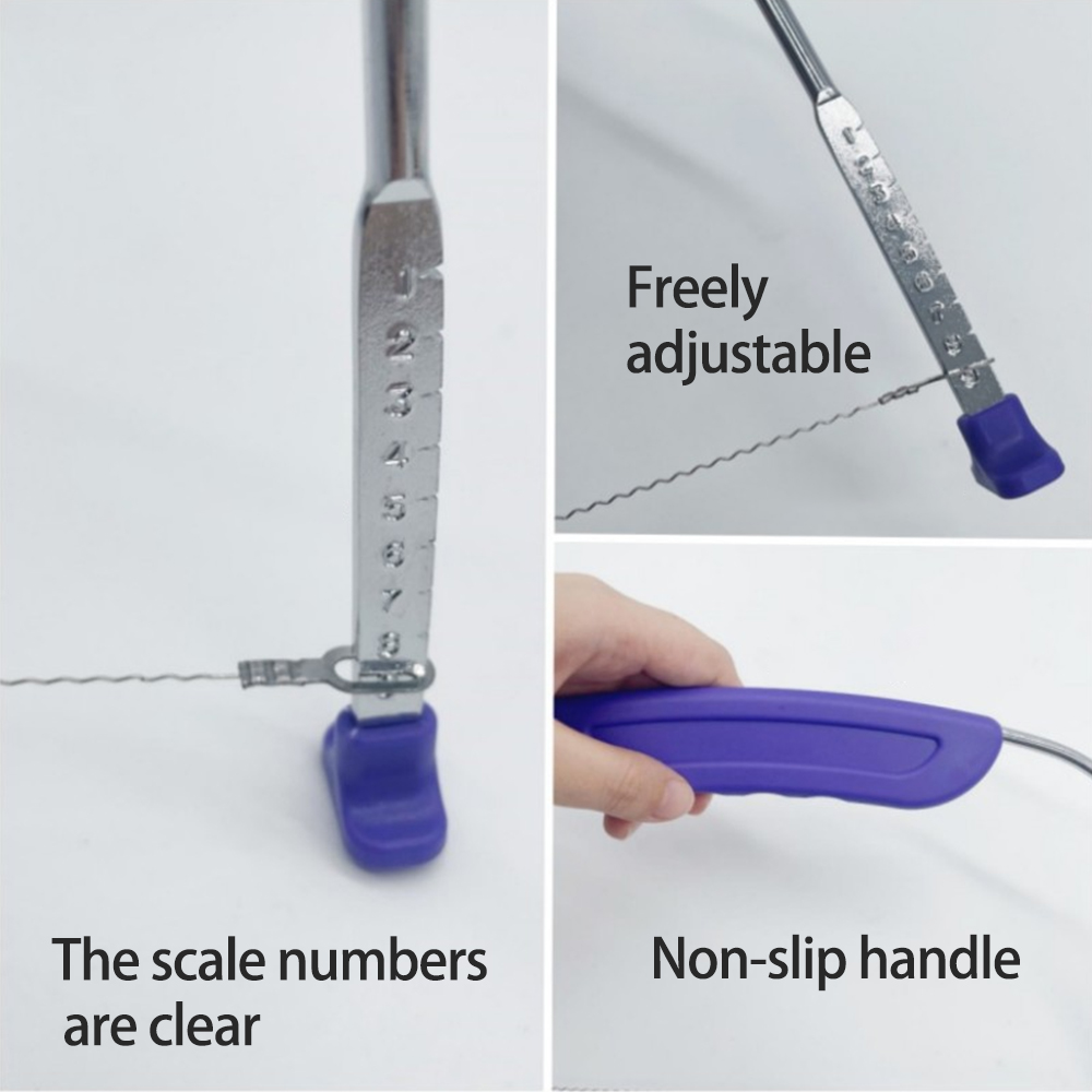 Adjustable Stainless Steel Cake Slicer Kitchen Accessories Single Line Cake Layerer Bakeware Bread Slicer Pastry Cutting Tools