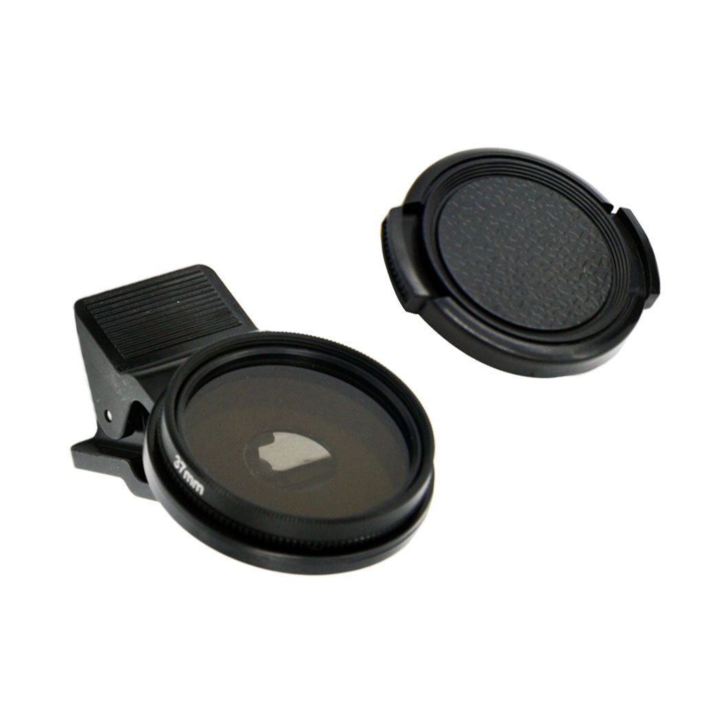 Kit de lentille de filtre polarisant circulaire d'appareil-photo de 37MM pour l'iphone, Samsung, Smartphones Android de Windows