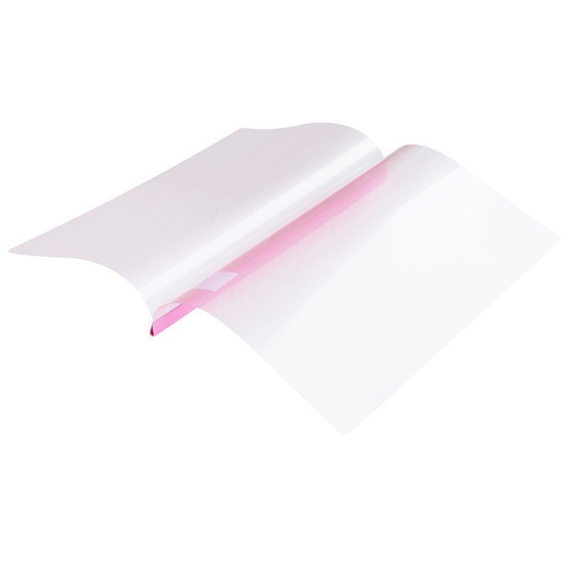 10 stk/parti plast gennemsigtig  a4 mappe til skolepapir & kontorartikler