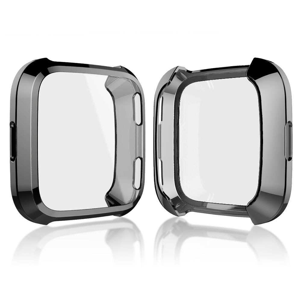Weiche TPU Silikon Überzug fallen Abdeckung Für Fitbit Versa 2 voll Bildschirm Schutz fallen Auf passen bisschen Versa2 Smartwatch Schutzhülle coque