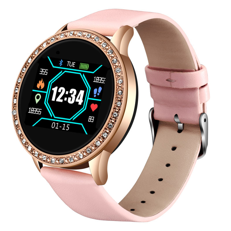 LIGE nouvelle montre intelligente femmes OLED couleur écran Smartwatch hommes Fitness Tracker moniteur de fréquence cardiaque pour Android IOS + Box
