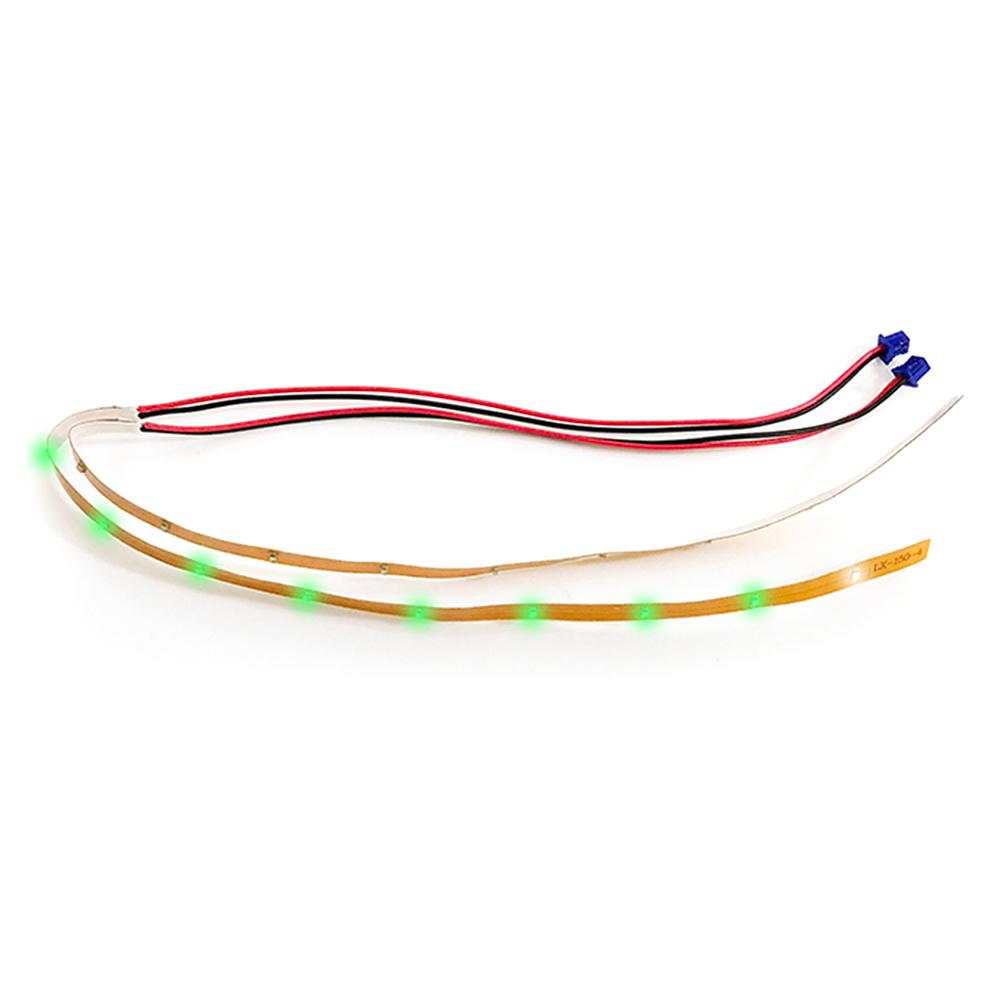 ah CONDOTTO La Luce per EPP RC Aereo Singola Doppia Lampada Lampeggiante Luce di Notte Lampade di Navigazione C17 GD006 Boeing 787