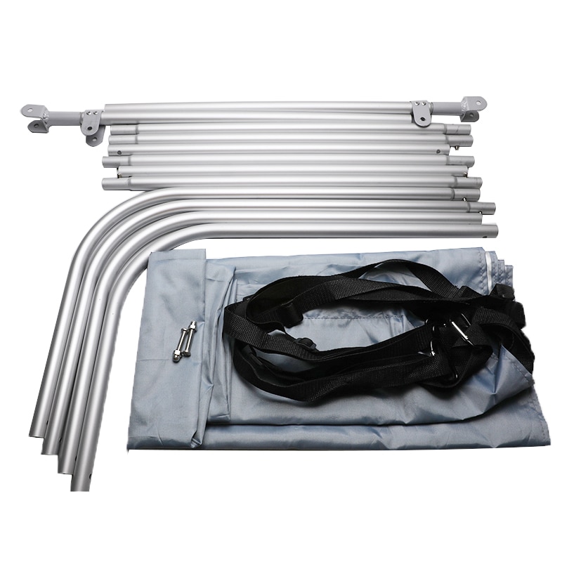 160x110x120cm Inflatables Boat Waterproof Boat Cover Sun Shelter Dinghy Raft Accessory Sunshine Protection Kayak Canoe Top Kit