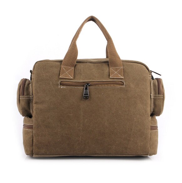 MANJIANGHONG Mannen Canvas Tas mannelijke Crossbody Tas Canvas Schouder Messenger Bags mannen Handtas zakelijke Tote Aktetas