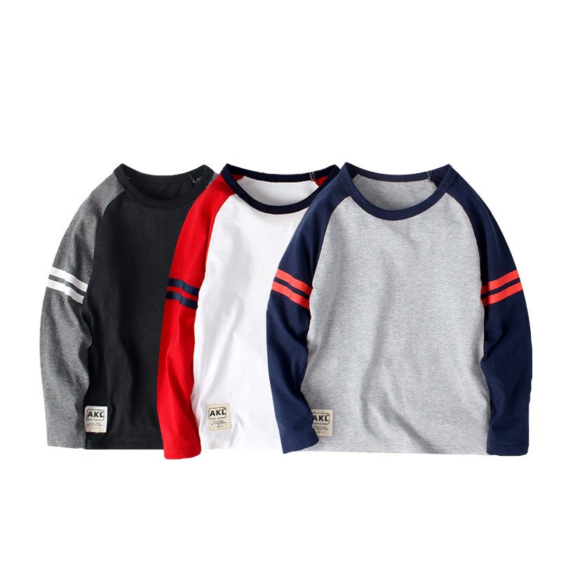 Herfst Jongens T-shirt Meisjes Tops Met Lange Mouwen Kleding Voor Kinderen 5-16 Jaar Katoen Peuter Shirts Kinderkleding Tee Shirt