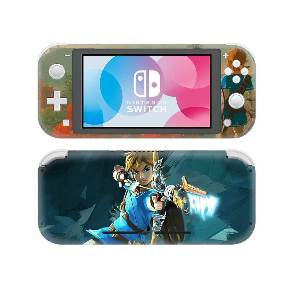 Pegatina de piel de vinilo para Nintendo Switch Lite NSL película protectora calcomanía cubierta de pieles