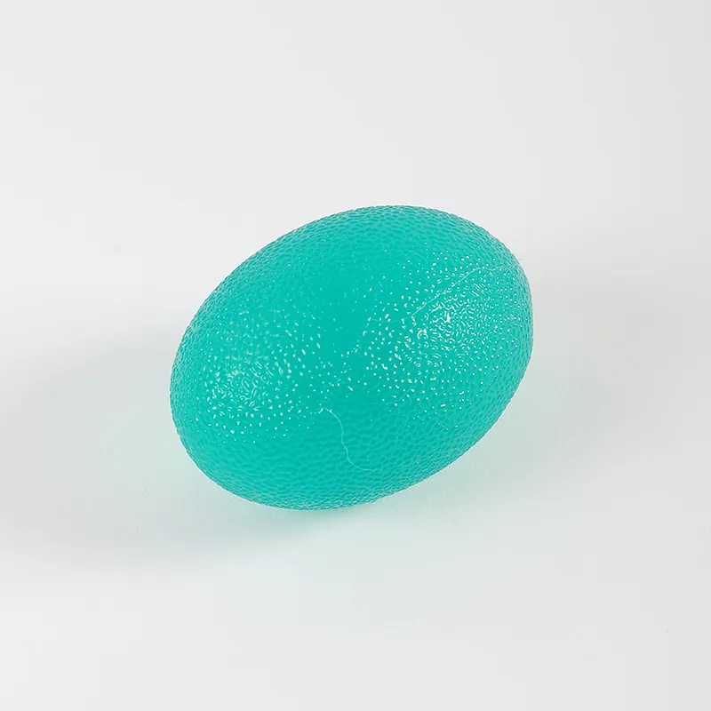 Siliconen Ei Grijper Bal Fitness Hand Expander Versterker Power Grip Bal Onderarm Pols Vinger Sporter Trainer Decomprimeren: green