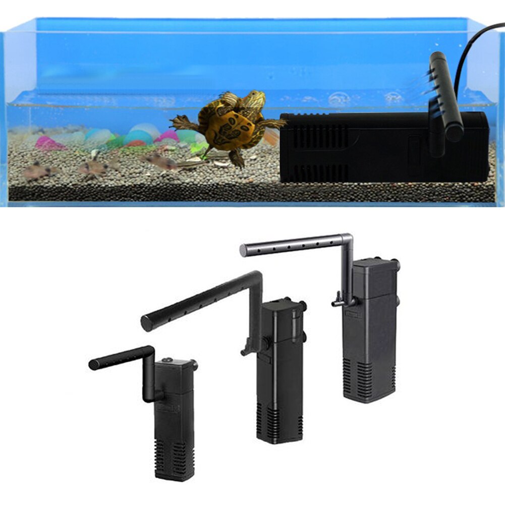 Curated visual reference: Compact Internal Filter For Small Turtle Tank Reference: Mini Aquarium Fish Turtle Tank Quiet Purifier Wate