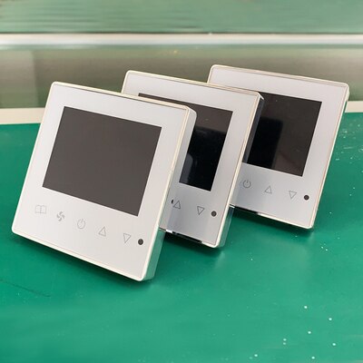 Central Air Conditioning LCD Thermostat Intelligent Fan Coil Wifi Remote Control Panel Three-speed Switch Wire Controller: Type9