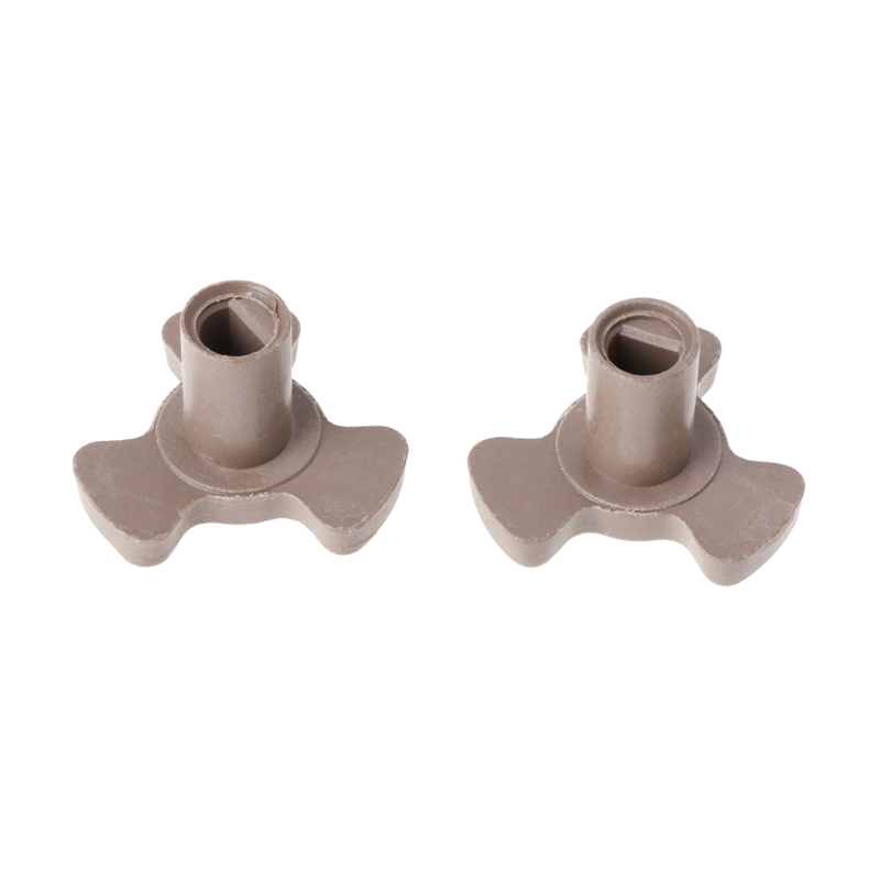 Plato giratorio para horno microondas, eje de bandeja de soporte, acoplador, guía de rodillo, 17mm, 2 uds.
