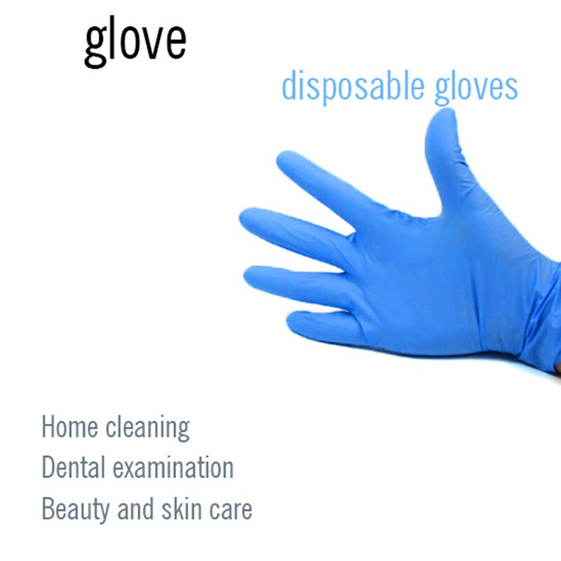 Guantes desechables de látex, guantes de limpieza Universal para alimentos, guantes de limpieza para el jardín, guantes desechables