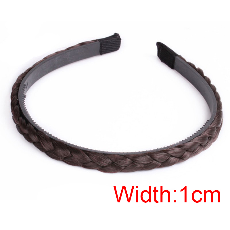 Meisjes Haarband Fishbone Gevlochten Pruik Twist Vlecht Haarband Hoofdband Haarspeld Bohemen Antislip Hoofdtooi Bridal Vrouwen Haar Accessoires: Roze