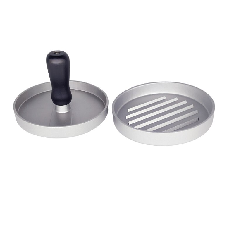 Hamburger Presse Runde bilden Aluminium Legierung 11,9 cm Hamburger Fleisch Rindfleisch Grill Burger Presse Patty Hersteller bilden Fleisch Werkzeuge: 1 Burger Drücken Sie