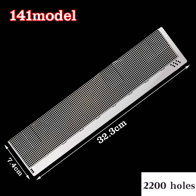 800/1020/2200 Gaten RVS Liniaal Voor Diamant Schilderen Borduurwerk Accessoires Diy Tekening Liniaal Blanco Ronde Vierkante Boren