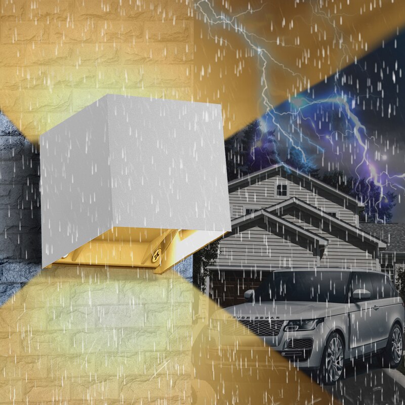 Waterdicht Home Decor 12W 85 ~ 265V Cob Led Wandlamp Indoor Outdoor Straat Wandlampen Voor Slaapkamer hal Veranda