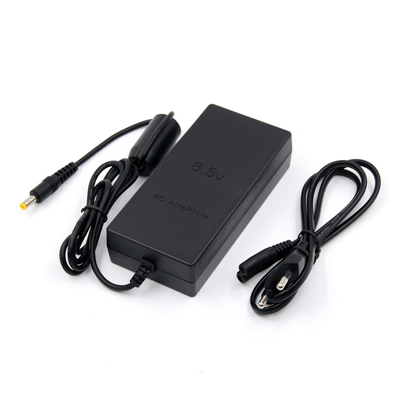 Voeding Adapter Voor PS2 Slim Console Charger Lead Kabel 8.5 V Eu Plug Draagbare Oplader Voor Sony Playstation 2 slim Adapter
