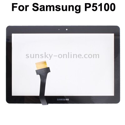 Touch Screen Voor Samsung P6200 P1000/P1010 P5100/P5110/P5113 Touch Screen Digitizer Panel Sensor Voor Glas buitenste Lens