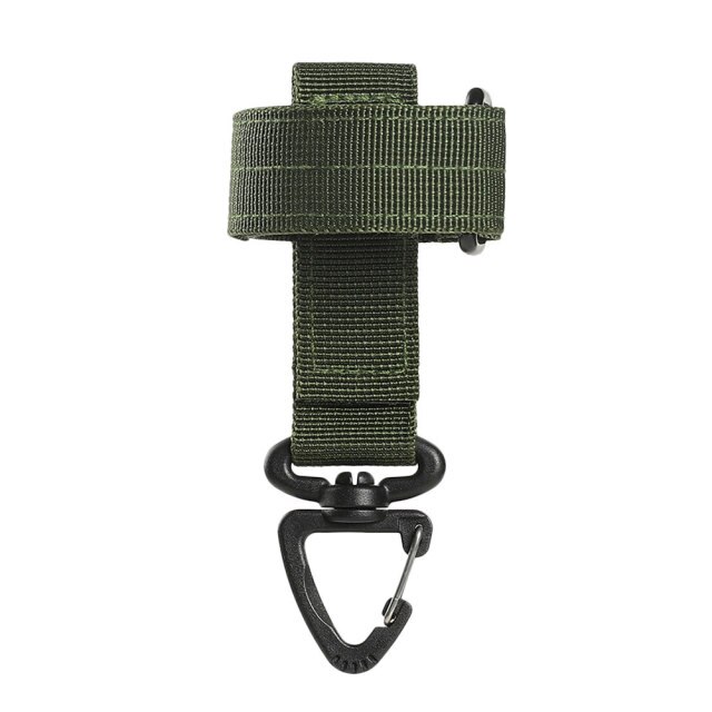 Outdoor Gloves Climbing Rope Storage Buckle Travel Camping Hiking Buckles Multi-purpose Glove Hook: Army green