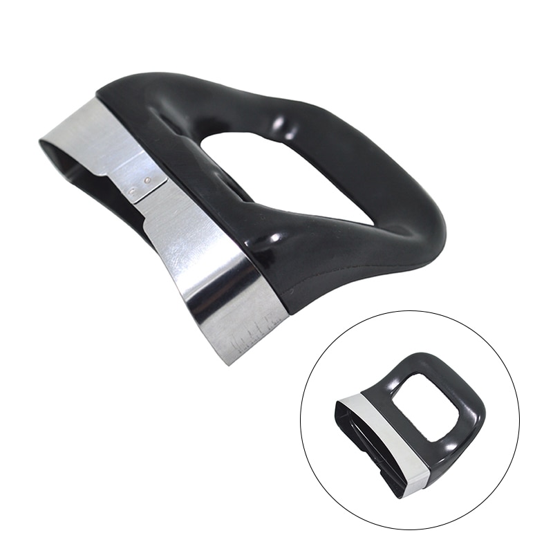 2pcs Household Double Hole Accessories Pan Anti Scalding Easy Install Ergonomic Bakelite Grip Pot Handle Kitchen Tool Short