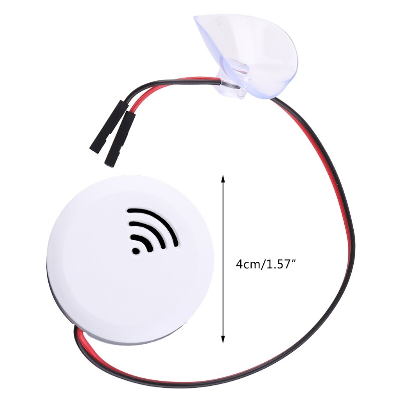 Alarma de nivel de agua con sonda, Detector de fugas de agua, sistema de seguridad de desbordamiento para pecera, acuario, hogar,