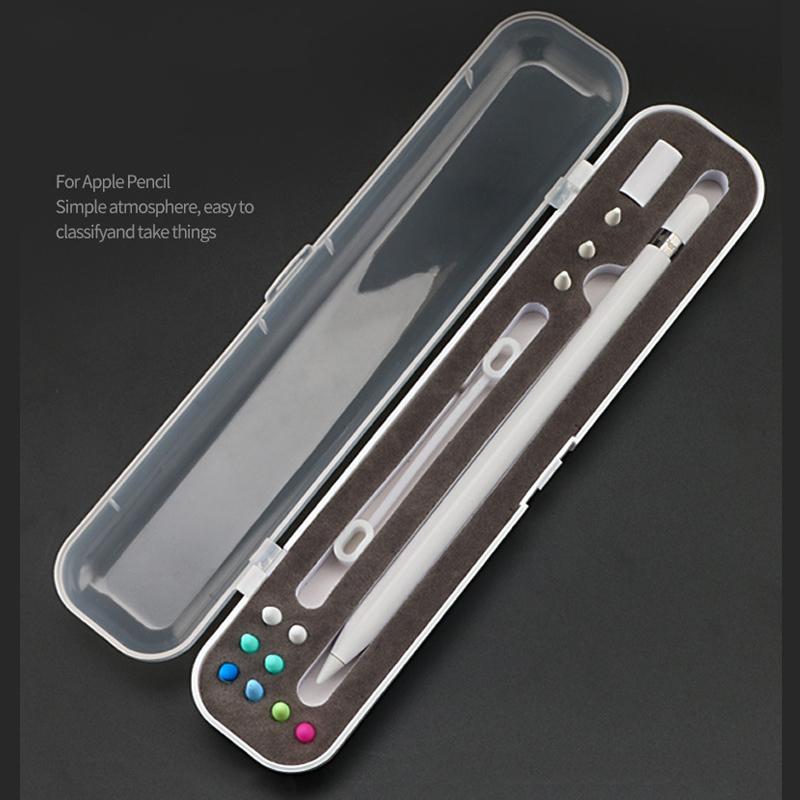 Draagbare Hard Cover Etui Voor Apple Etui Accessoires Draagbare Opbergbox Voor Apple Potlood 1/2