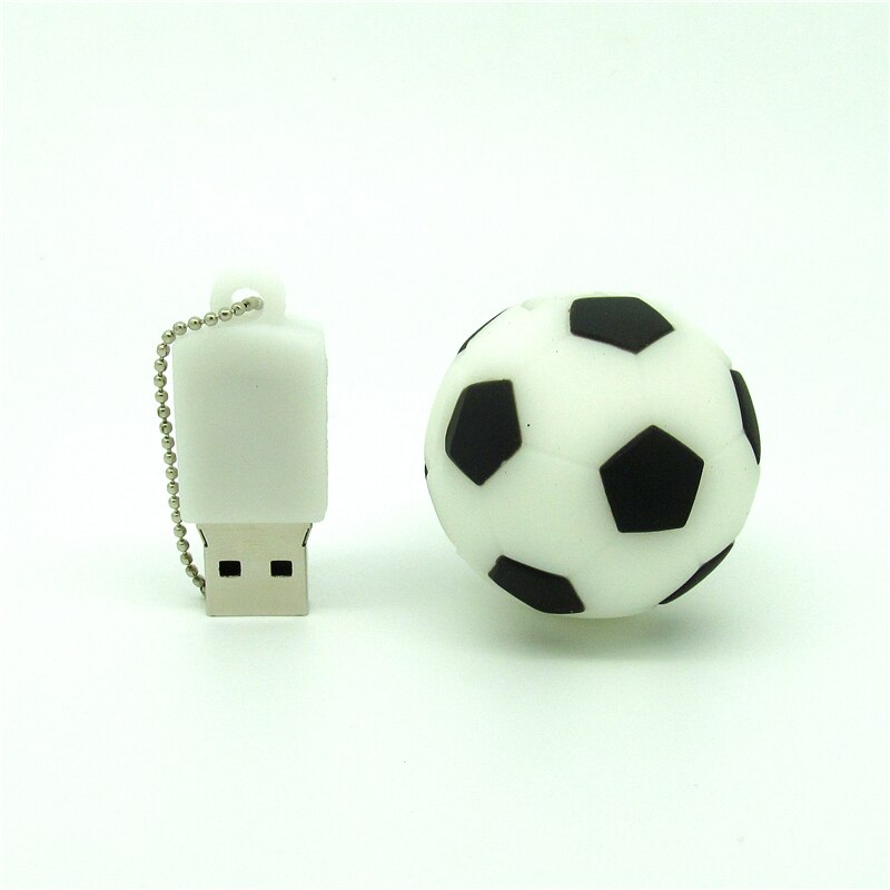 Pendrive de silicona con dibujos de fútbol, baloncesto, fútbol, tenis, 4GB, 8 GB, 16 GB, 32 GB