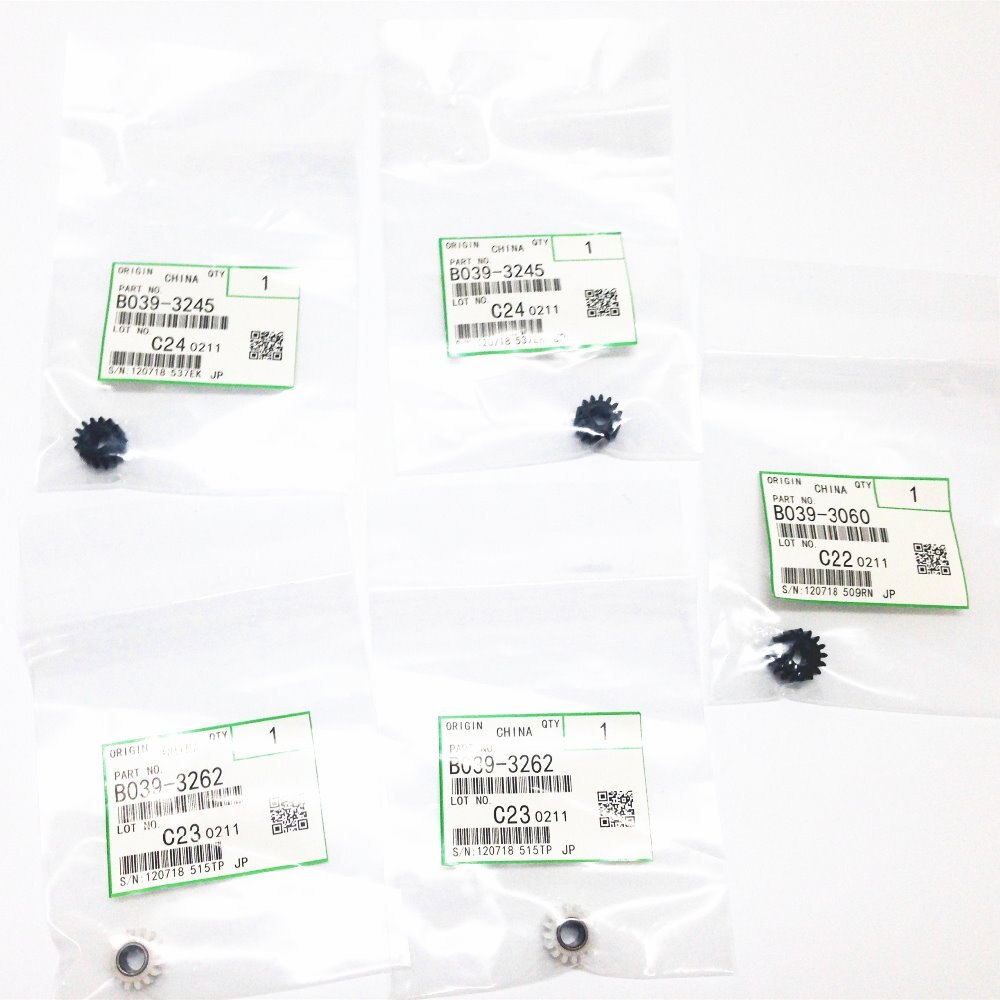 thumbnail image 2 of B039-3062 Developer Gear Kit For Ricoh Aficio 1015 1018 2015 2018 3025 3030 – OEM New 2 of 6