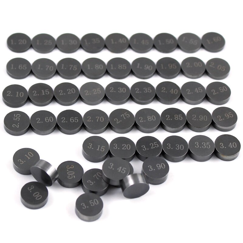 Kit de 52 pièces de Valve de moteur de moto, diamètre de cale réglable de 9.48mm, pour YAMAHA WR450F YFZ450R YFZ450X YP400 YZ400F YZ450F