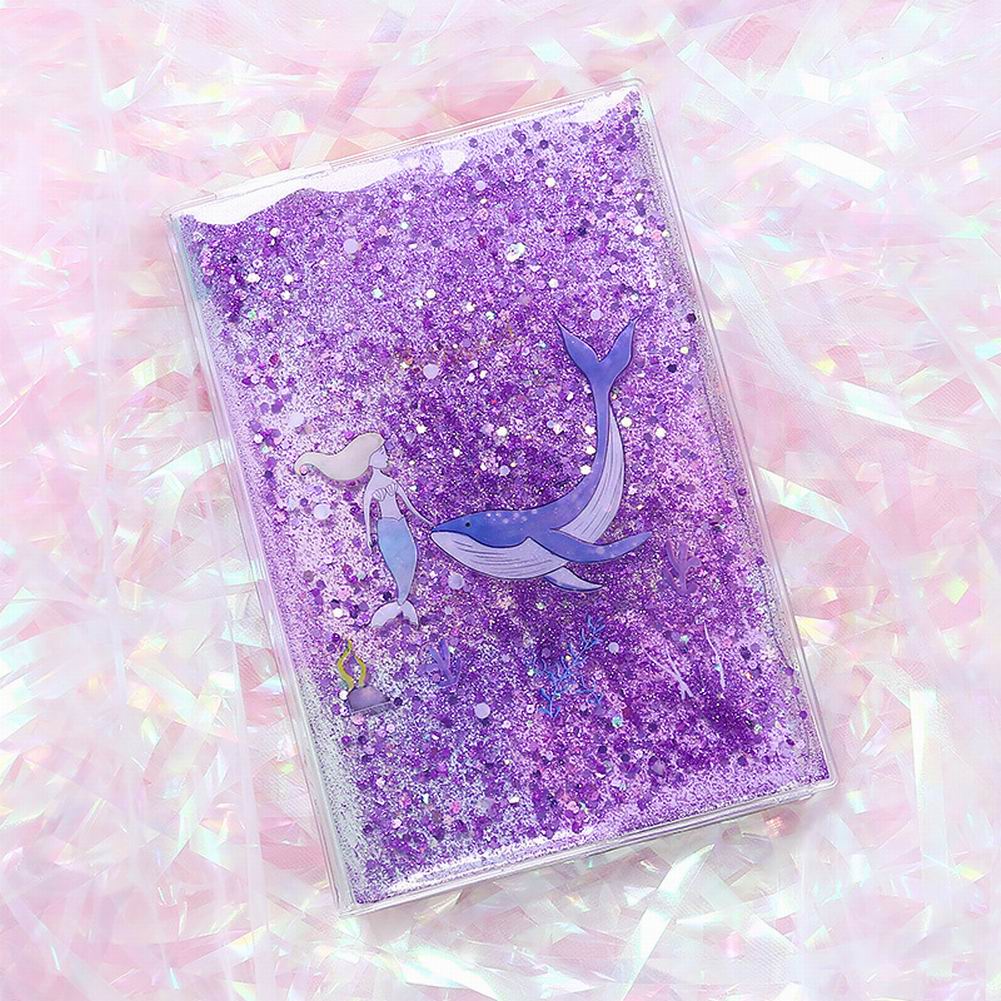 Hand book Cute Animal Innovative Book cover Notebook Student's Diary Book: Purple