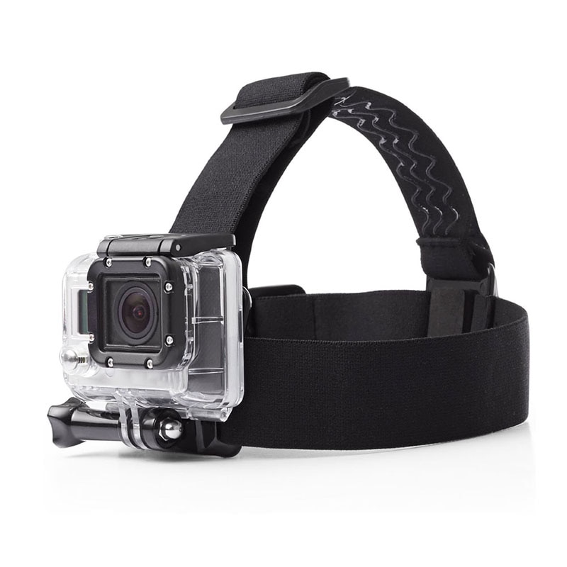 Neue Elastische Einstellbare nutzbar machen Kopfband Berg Gürtel für GoPro HD Held 1/2/3/4/5/6/7 SJCAM Schwarz Aktion Kamera Zubehör