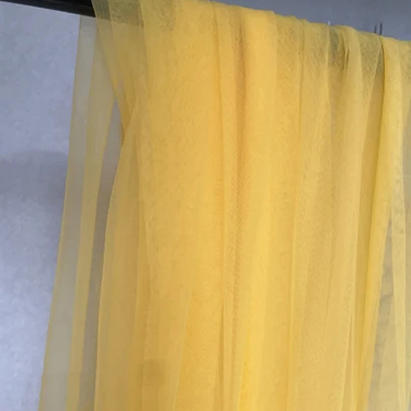 Versatile Soft Tulle Fabrics in Sage Green Blue Yellow for Wedding Decor Curtains Clothing Chair Backs and Encrypted Veils: PURPLE