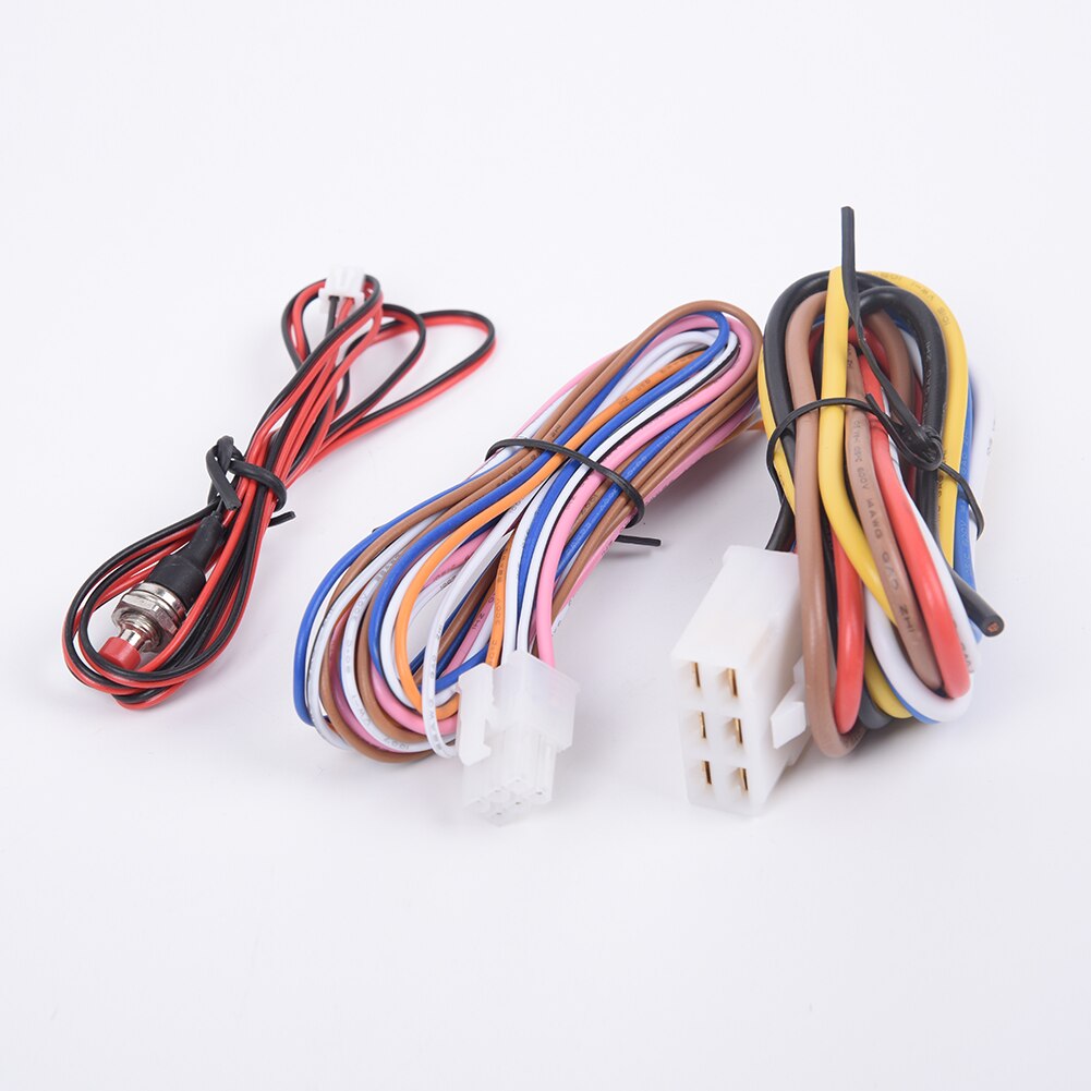 One Key Starts Ignitions Engine Starter Push Button Remote Alarm Safety System