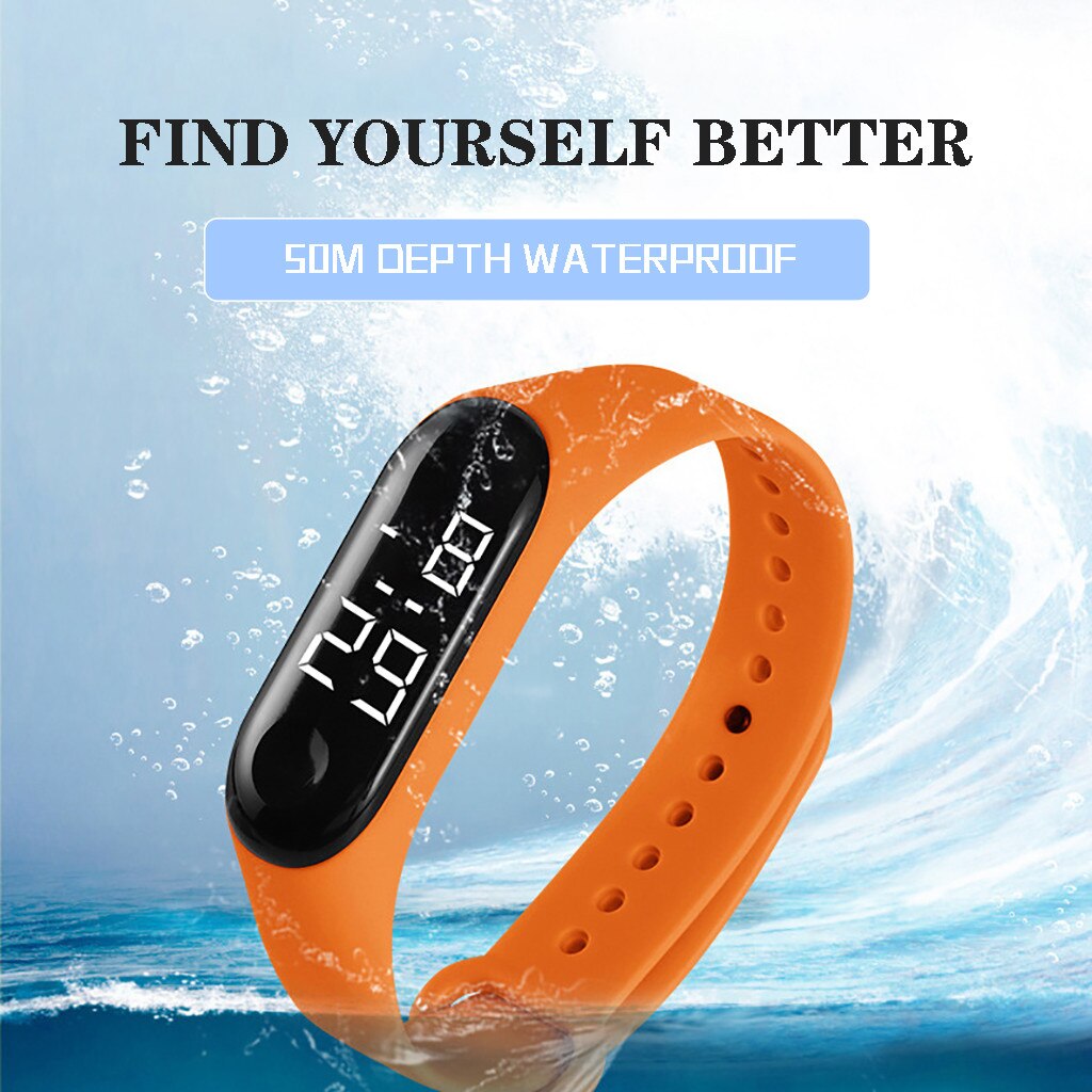 Smart Watch Led Elektronische Sport Lichtgevende Sensor Horloges Mode Mannen En Vrouwen Horloges Mannen Mode Horloge