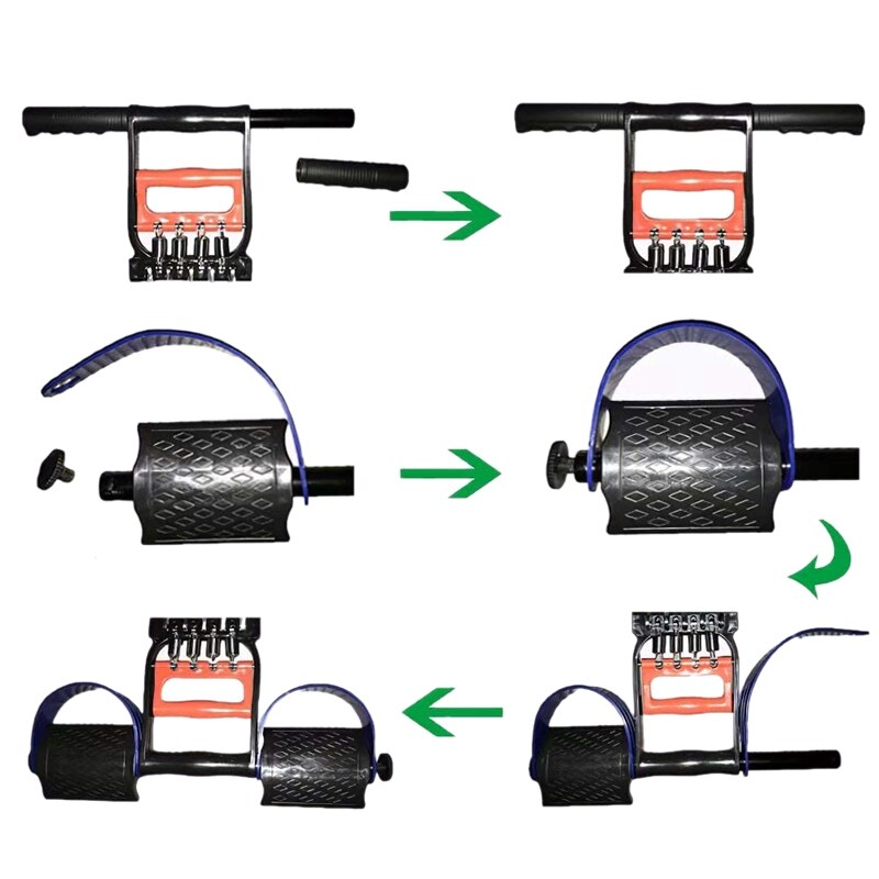 Springs Borst Arm Expander Pull Exerciser Met Hand Gripper Strengthener Verstelbare Gewicht Exerciser Pull-Up Bars Bands