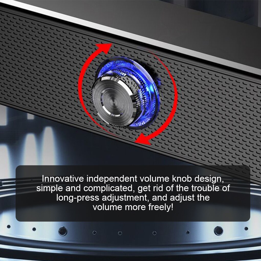 Home Theater TV Sound Bar Speaker Wired Wireless Bluetooth-compatible Surround Soundbar For PC TV Outdoor Speakers Remote