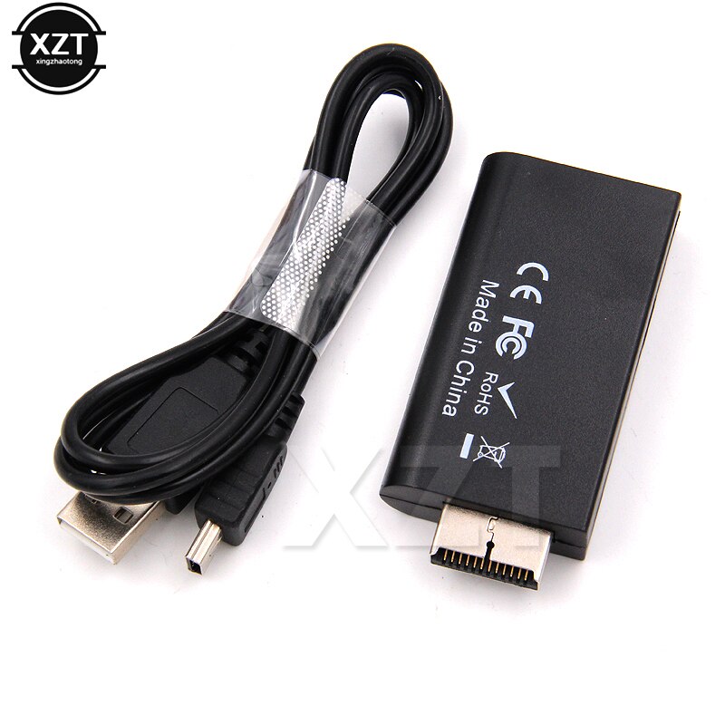 1Pcs PS2 To HDMI 480i / 480p / 576i Audio And Video Converter Adapter With 3.5mm Audio Output Supports All PS2 Display Modes