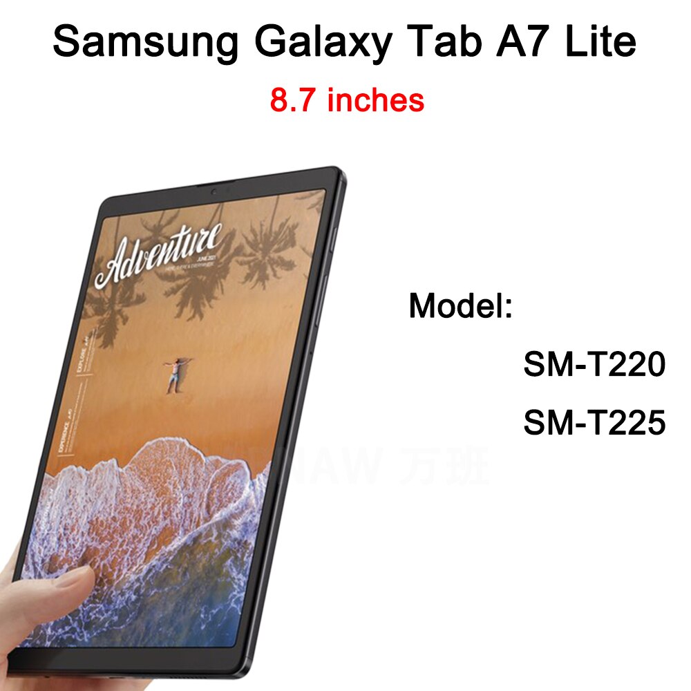 Tempered Glass Screen Protector For Samsung Galaxy Tab A7 lite A 8.0 8.4 8.7 10.1 10.5 2019 2020 2021 Samsung Tab S7 S6 lite S5E: Tab A7 lite
