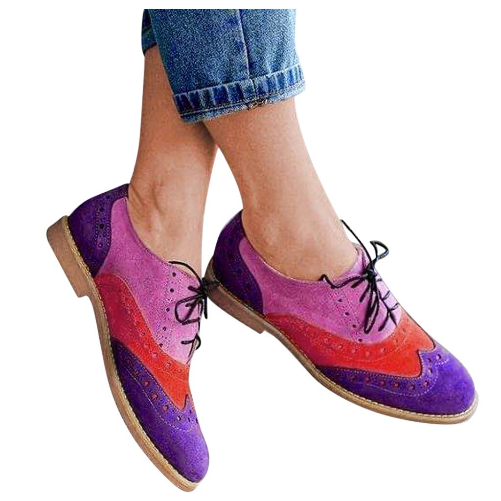 Mode Vrouwen Schoenen Leisure Vrouwen Lace-Up Comfort Ronde Neus Vierkante Hak Enkele Schoenen Enkellaarsjes Vrouwen Lopen sport Schoenen # Z