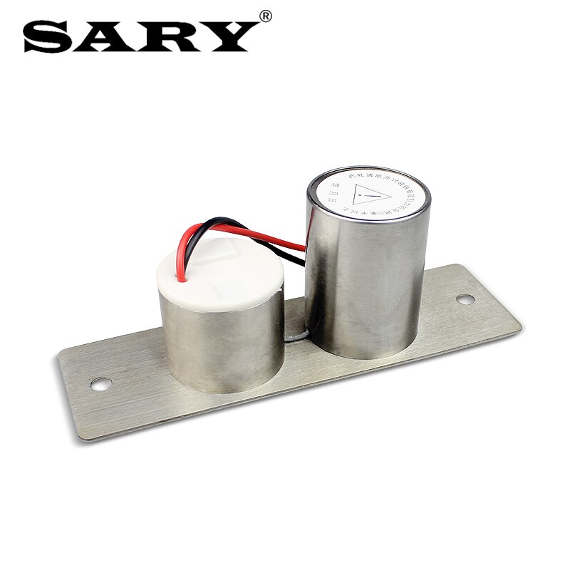 Small electric mortise lock DC12V access control electric mortise lock cylindrical stainless steelaccess control electric lock