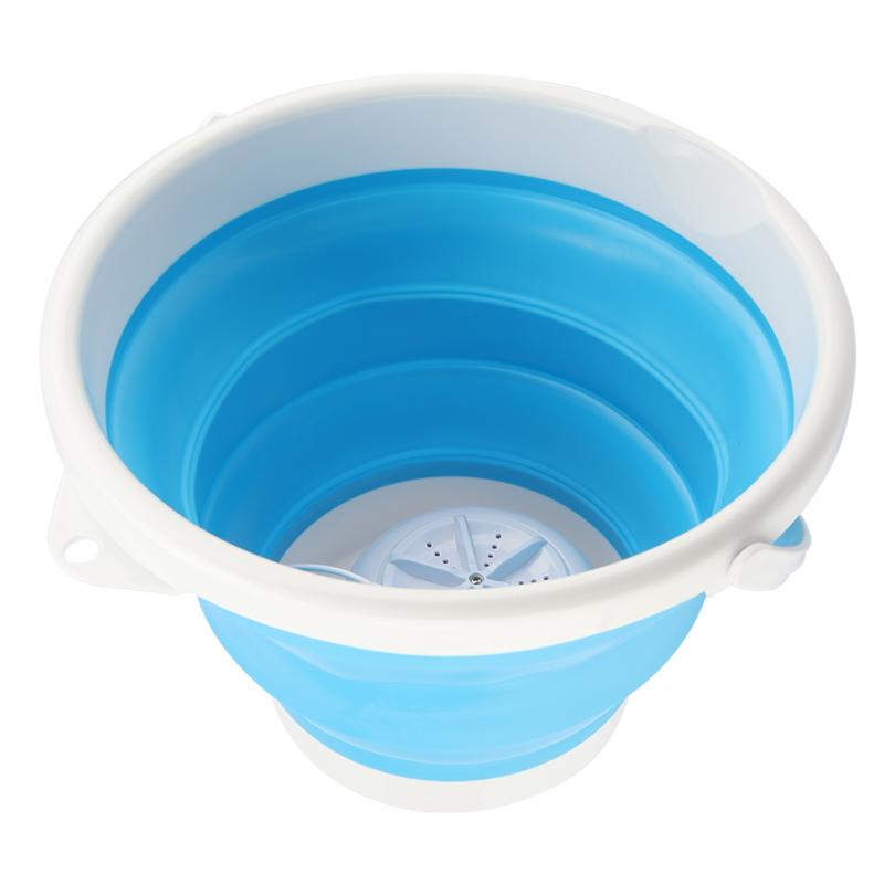 Ultrasonic Portable Turbo Automatic Electric Roller Mini Washing Machine Quick Clean Washing Tool USB 110-240V