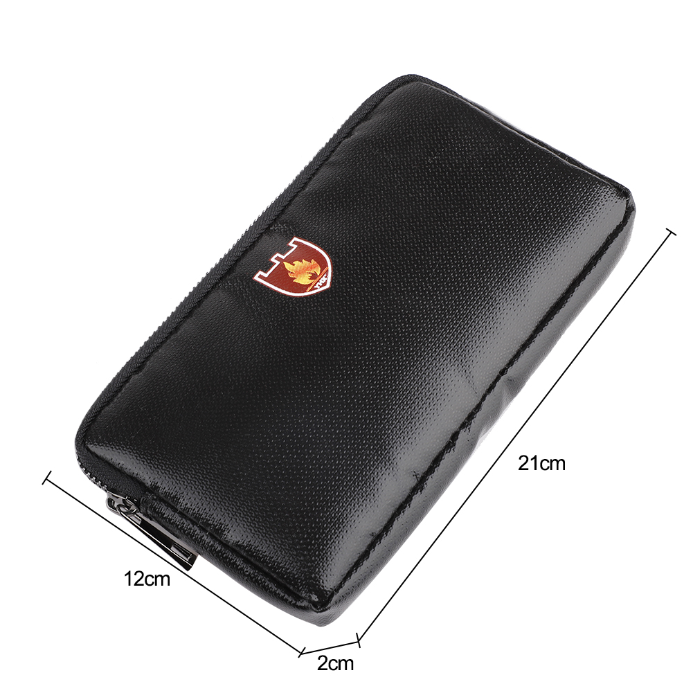 Portable Safe Organizer Fireproof Bag Water Resistant Carrying Box Zipper Closure Storage Bags for Electronic Products