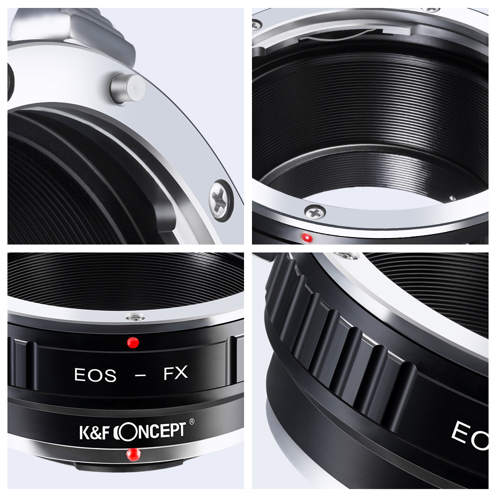 K &amp; F Concept Voor EOS-FX Camera Lens Adapter Ring Voor Canon Eos Ef/Efs Mount Lens Voor fujifilm X Mount Fuji X-Pro1 XPro1 X