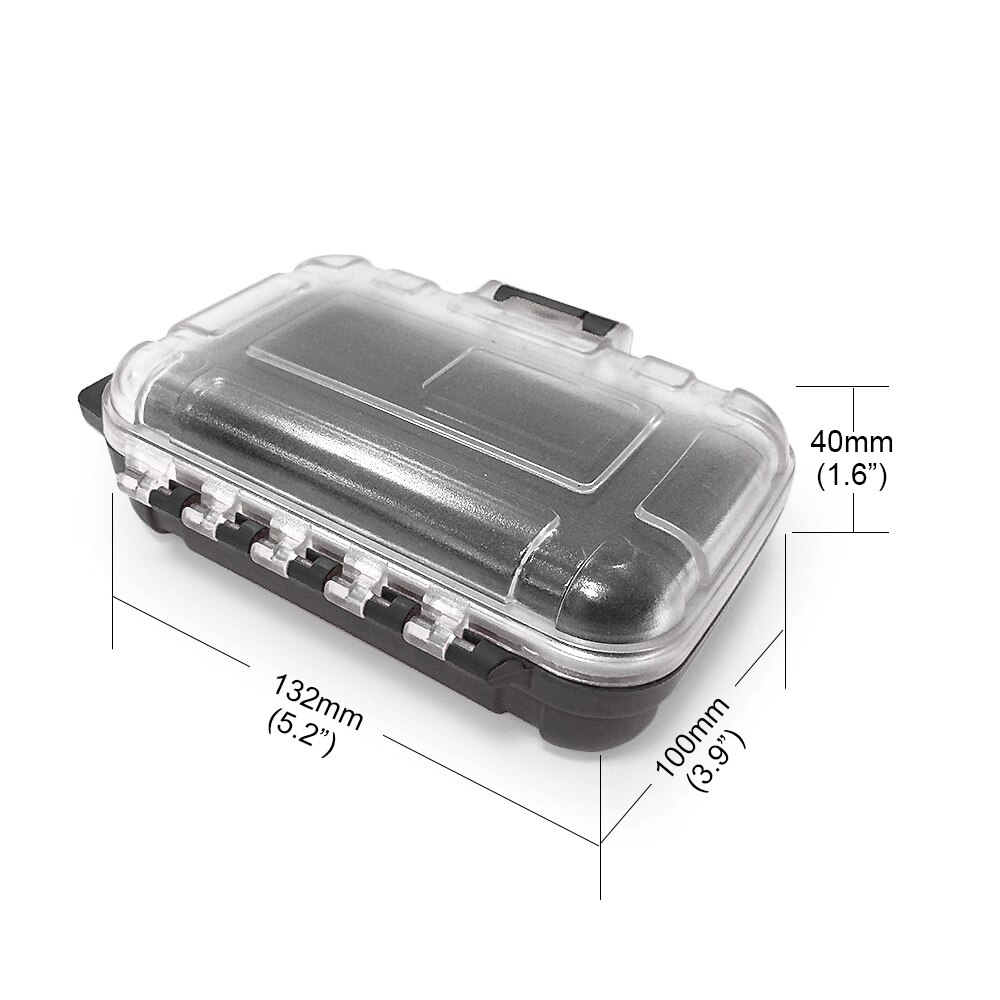Earphone Waterproof Case Resistance Protective Box Case Portable IEM In-ear Monitor Case Box