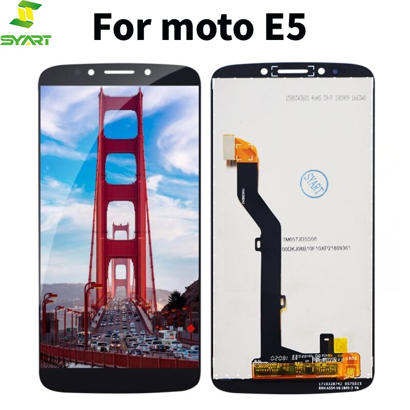 Digitale dello schermo Per Moto E5 Più XT1924 LCD Display Touch Assemblea Compatibile Per Motorola E5 XT1944 E5 Gioco XT1921 LCD