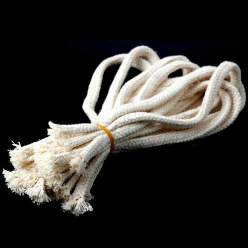 10 pieces/1 pack of 6x400mm alcohol wick cotton laboratory teaching equipment, used to make oil or kerosene wick
