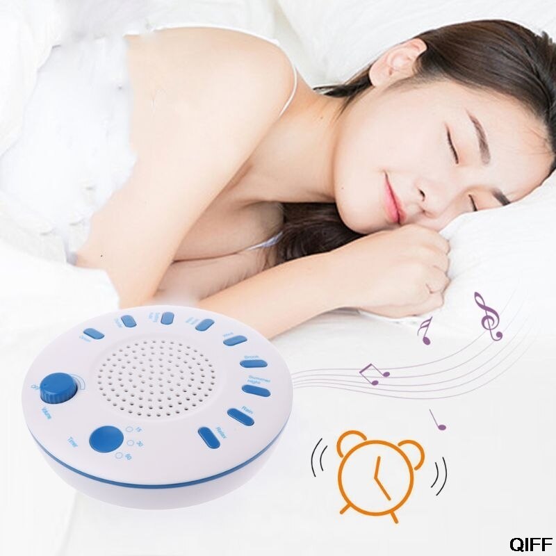 Sove hvid støj maskine bærbar lydterapi til baby og voksen sove- og afslapningsenhed 9 naturlige lyde kan 06