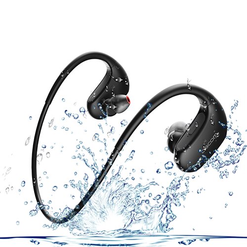 Dacom L05 Basgeluid Sport Bluetooth Headset Draadloze Hoofdtelefoon IPX7 Waterdichte Draadloze Stereo Headset Voor Iphone Xiaomi Huawei: Black